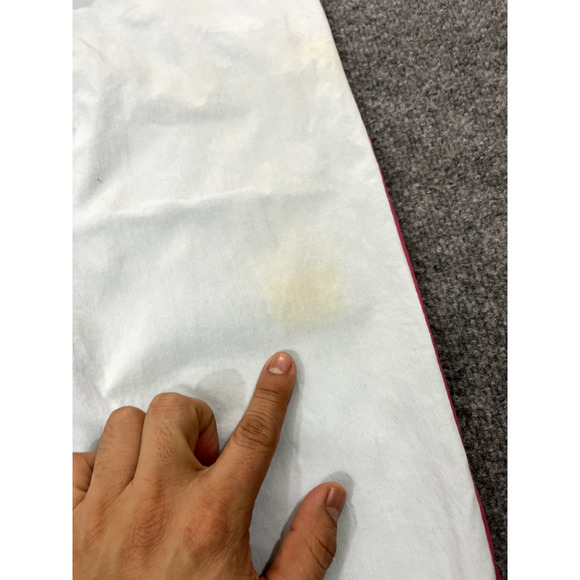 Mother Womens The Shaker Prep Fray Pants 27 Striped Ankle Killing Time Blue/Red - Picture 10 of 16